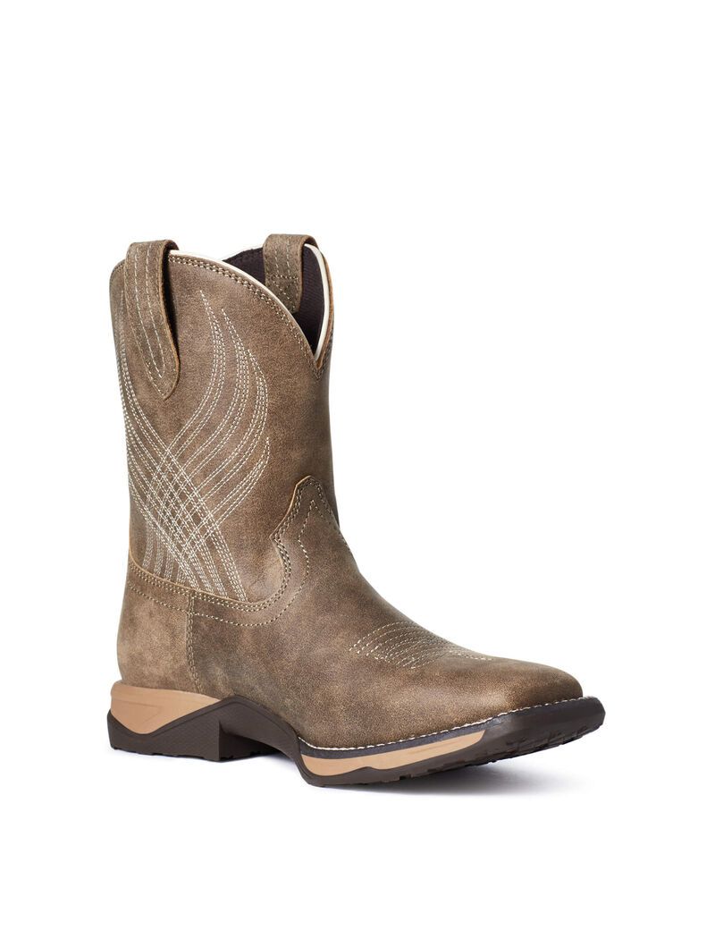 Botas Occidentales Ariat Anthem Niños Marrones | LXBW28534