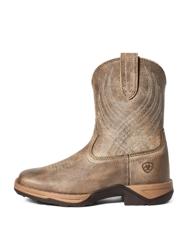 Botas Occidentales Ariat Anthem Niños Marrones | RLEZ28740