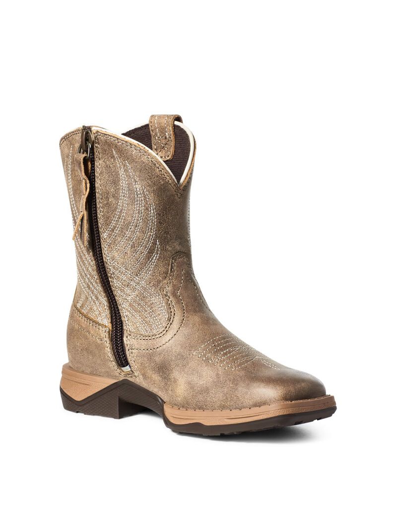 Botas Occidentales Ariat Anthem Niños Marrones | RLEZ28740