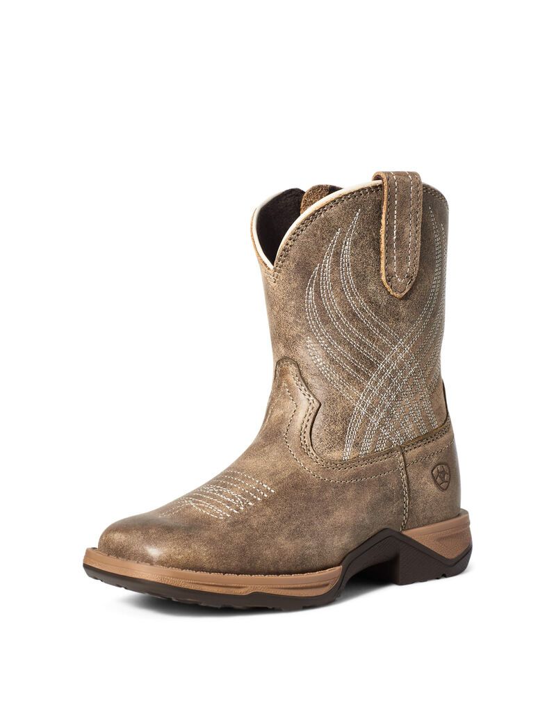 Botas Occidentales Ariat Anthem Niños Marrones | RLEZ28740