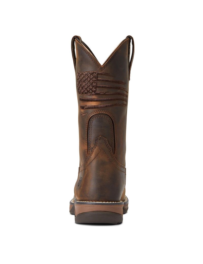 Botas Occidentales Ariat Anthem Patriot Mujer Marrones | KZJV15780