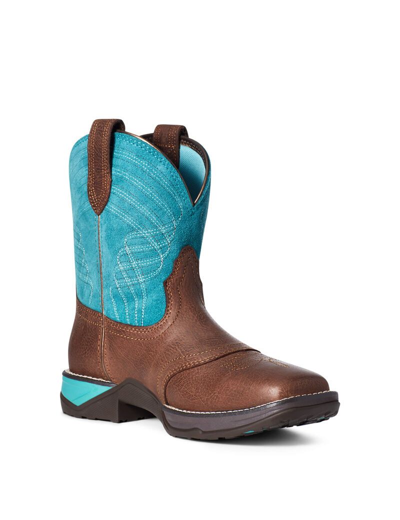 Botas Occidentales Ariat Anthem Shortie Mujer Multicolor | MWEQ34607