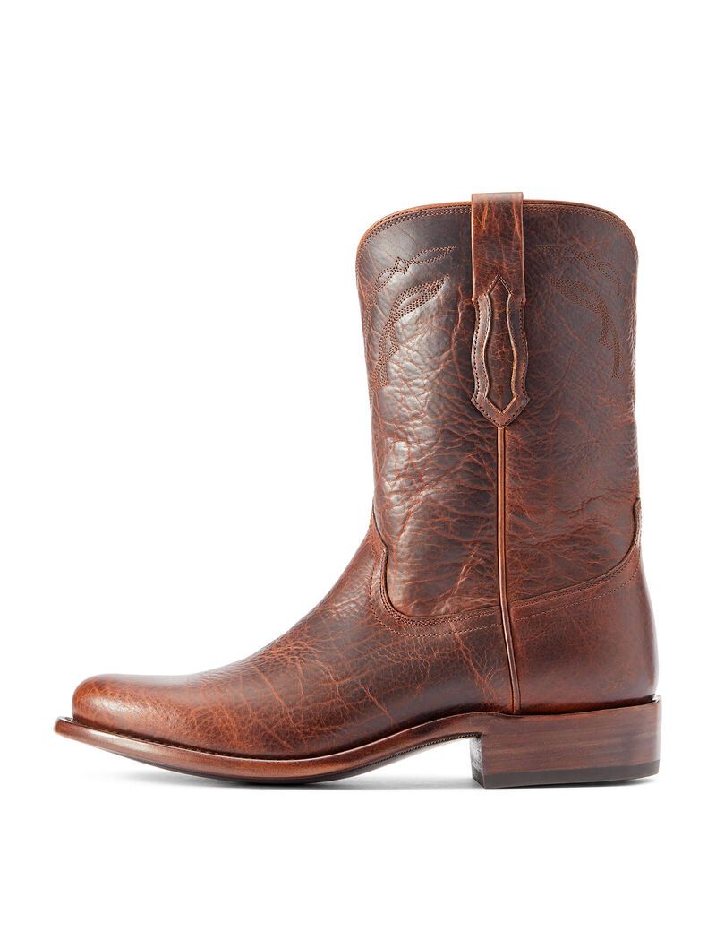 Botas Occidentales Ariat Bench Made Clanton Hombre Marrones | IKPR47025