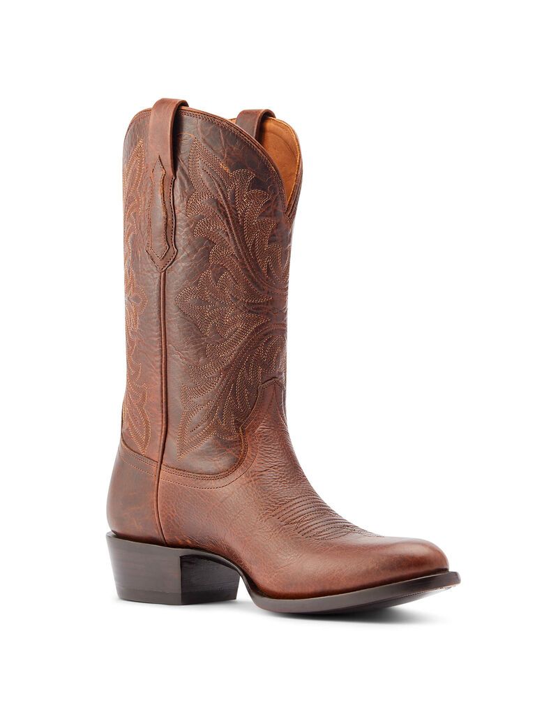 Botas Occidentales Ariat Bench Made James Hombre Marrones | MSIA01485