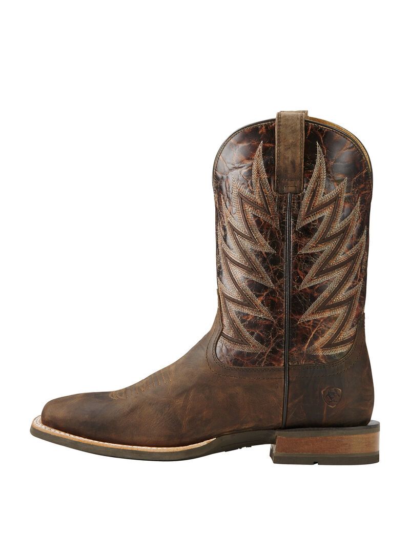 Botas Occidentales Ariat Challenger Hombre Marrones | WKOS42719