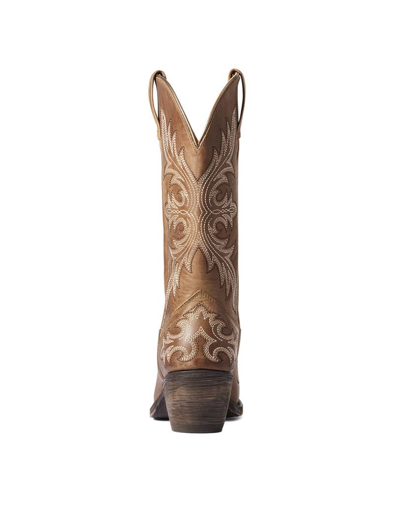 Botas Occidentales Ariat Circuit Rosewood Mujer Beige Marrones | PRCK80916