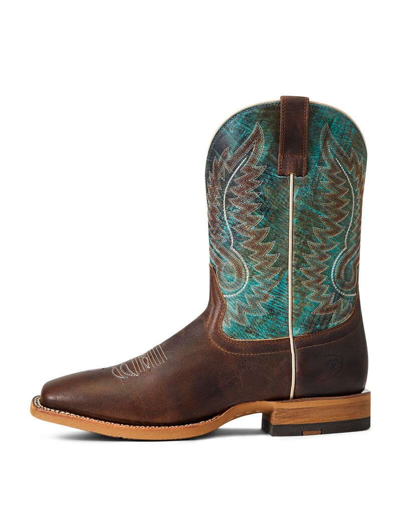 Botas Occidentales Ariat Cow Camp Hombre Marrones | POLW54809