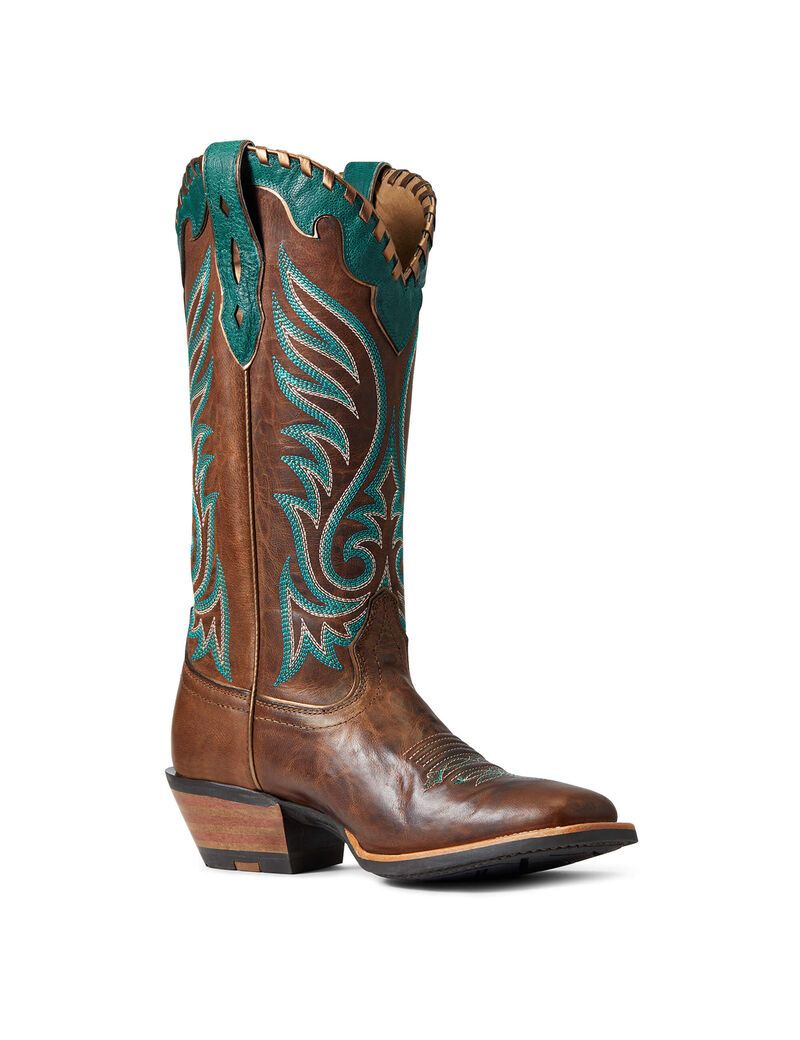 Botas Occidentales Ariat Crossfire Picante Mujer Marrones | DEUL41239