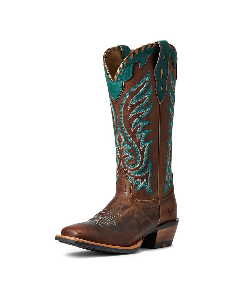 Botas Occidentales Ariat Crossfire Picante Mujer Marrones | DEUL41239