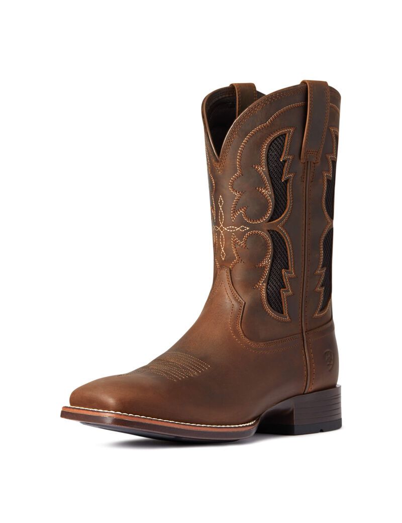 Botas Occidentales Ariat Dash Venttek Ultra Hombre Marrones | ANDI76512