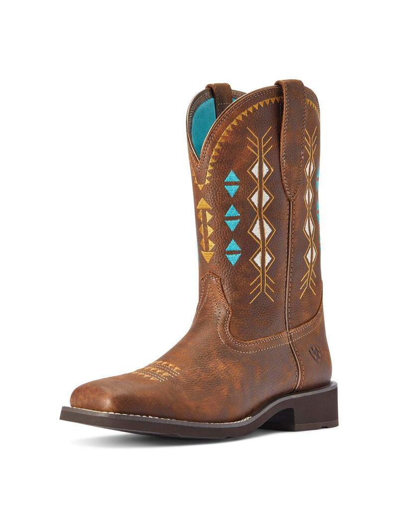 Botas Occidentales Ariat Delilah Deco Mujer Cobra | BNJF36418