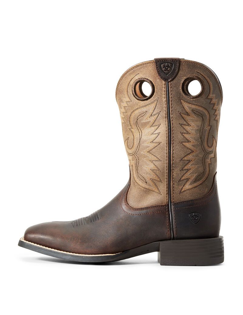 Botas Occidentales Ariat Deporte Ranger Hombre Marrones Marrones | VOYQ71892