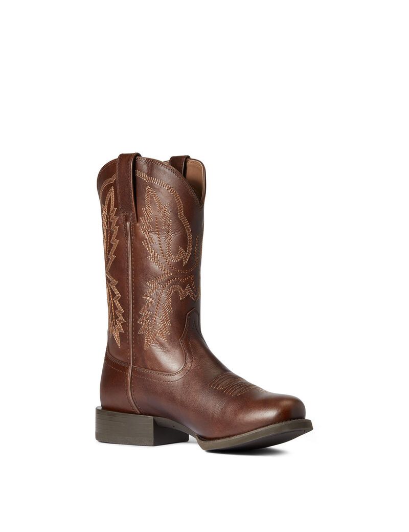 Botas Occidentales Ariat Deporte Stratten Hombre Marrones | NRXB84372