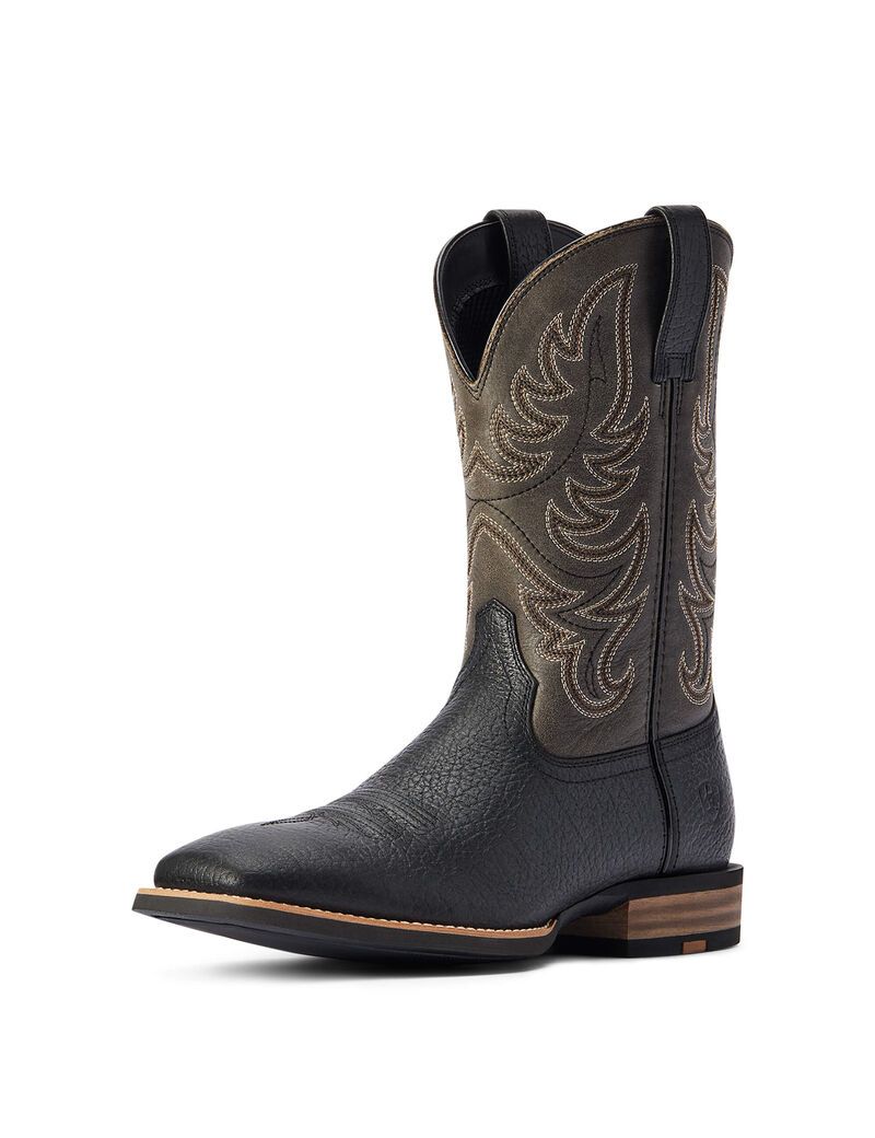 Botas Occidentales Ariat Everlite Countdown Hombre Negras | DVSO58972