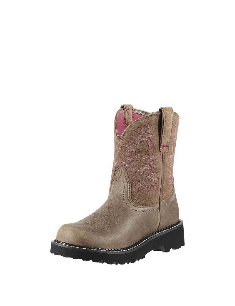 Botas Occidentales Ariat Fatbaby Mujer Marrones | YBWN30491