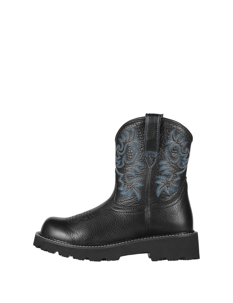 Botas Occidentales Ariat Fatbaby Mujer Negras | LUZQ35689