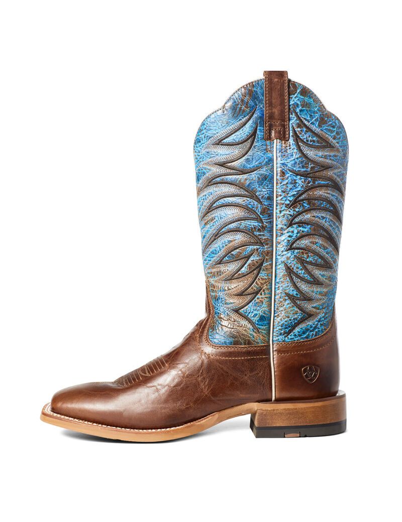 Botas Occidentales Ariat Firecatcher Hombre Marrones | DJCO19730