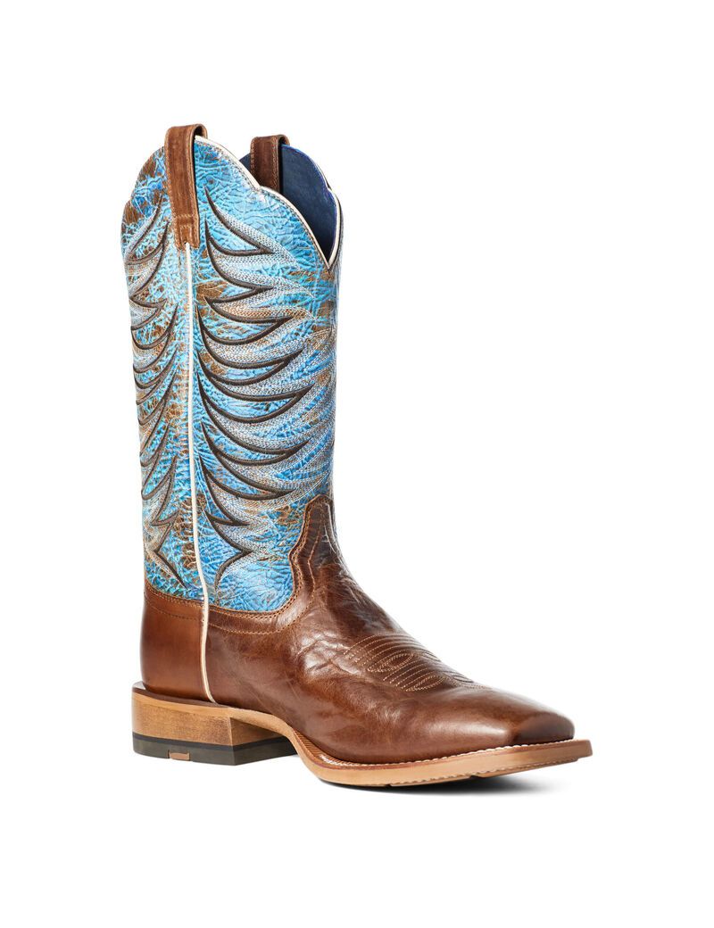 Botas Occidentales Ariat Firecatcher Hombre Marrones | DJCO19730