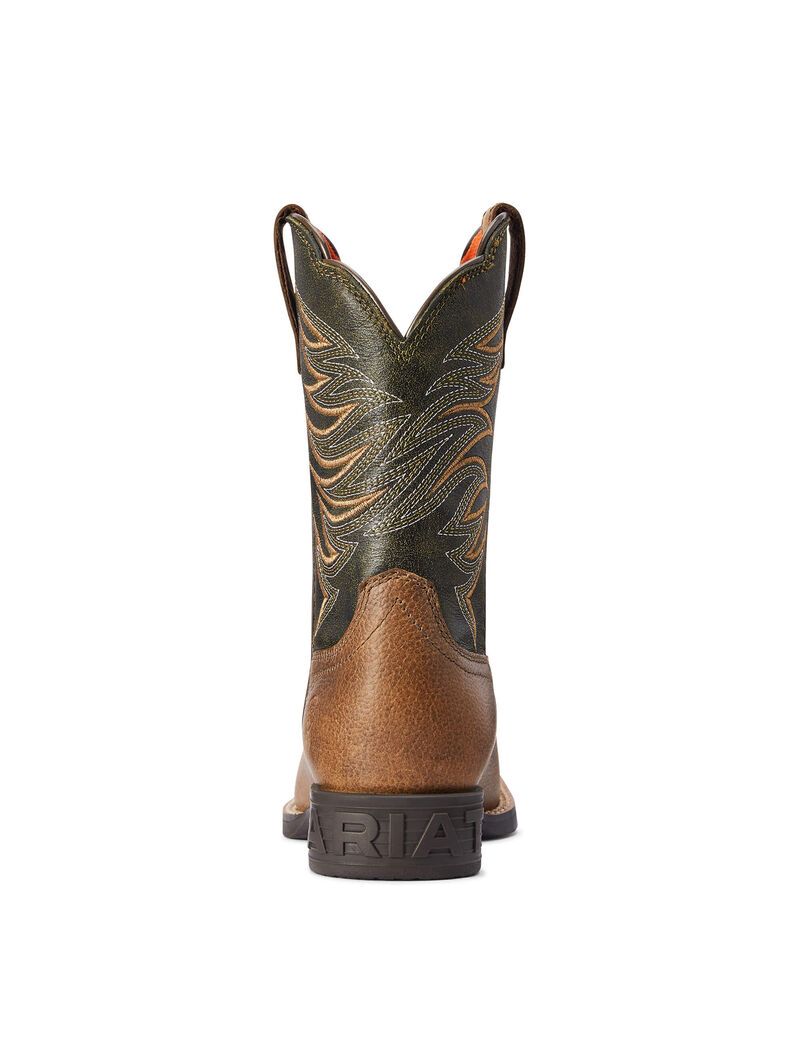 Botas Occidentales Ariat Firecatcher Niños Marrones | IWCU21460