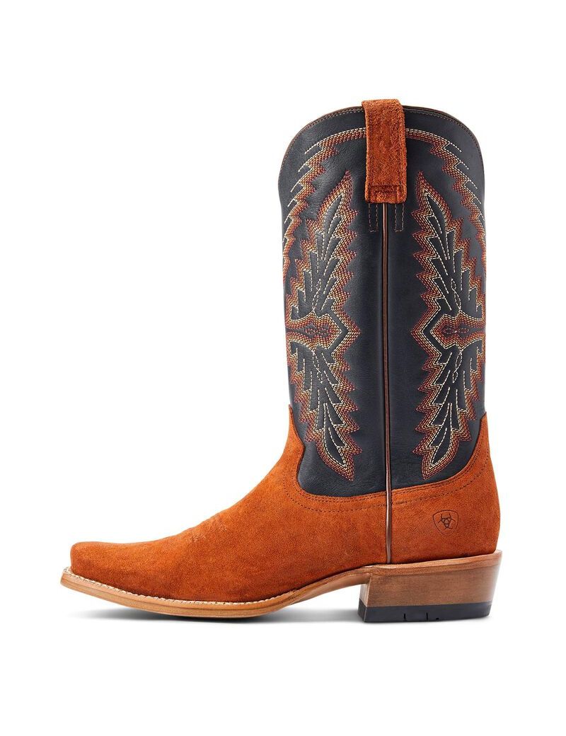 Botas Occidentales Ariat Futurity Showman Hombre Cobra Oscuro | AWYT69015