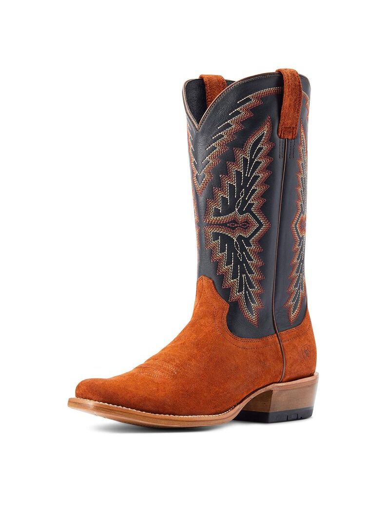 Botas Occidentales Ariat Futurity Showman Hombre Cobra Oscuro | AWYT69015