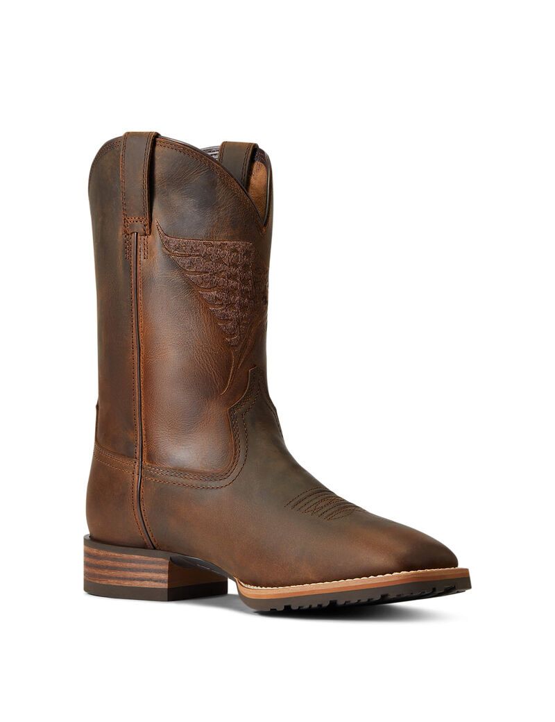 Botas Occidentales Ariat Híbrido Fly High Hombre Marrones | SAYM76918