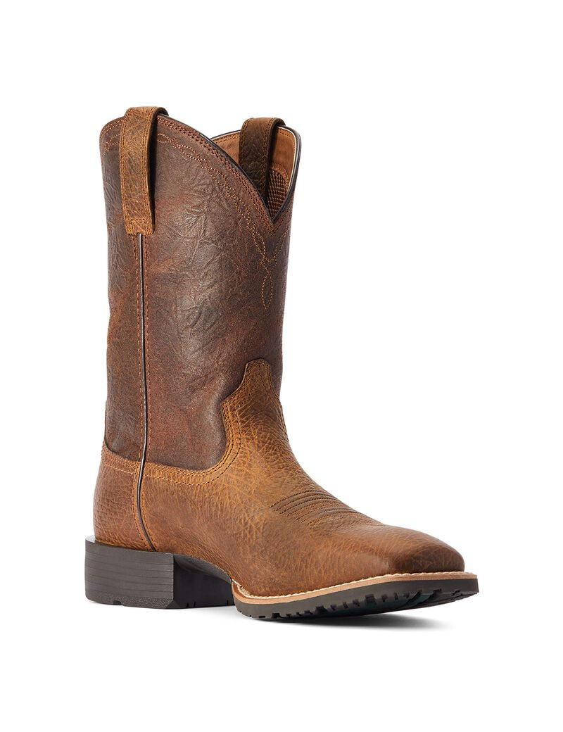 Botas Occidentales Ariat Híbrido Grit Hombre Multicolor | UAST53602