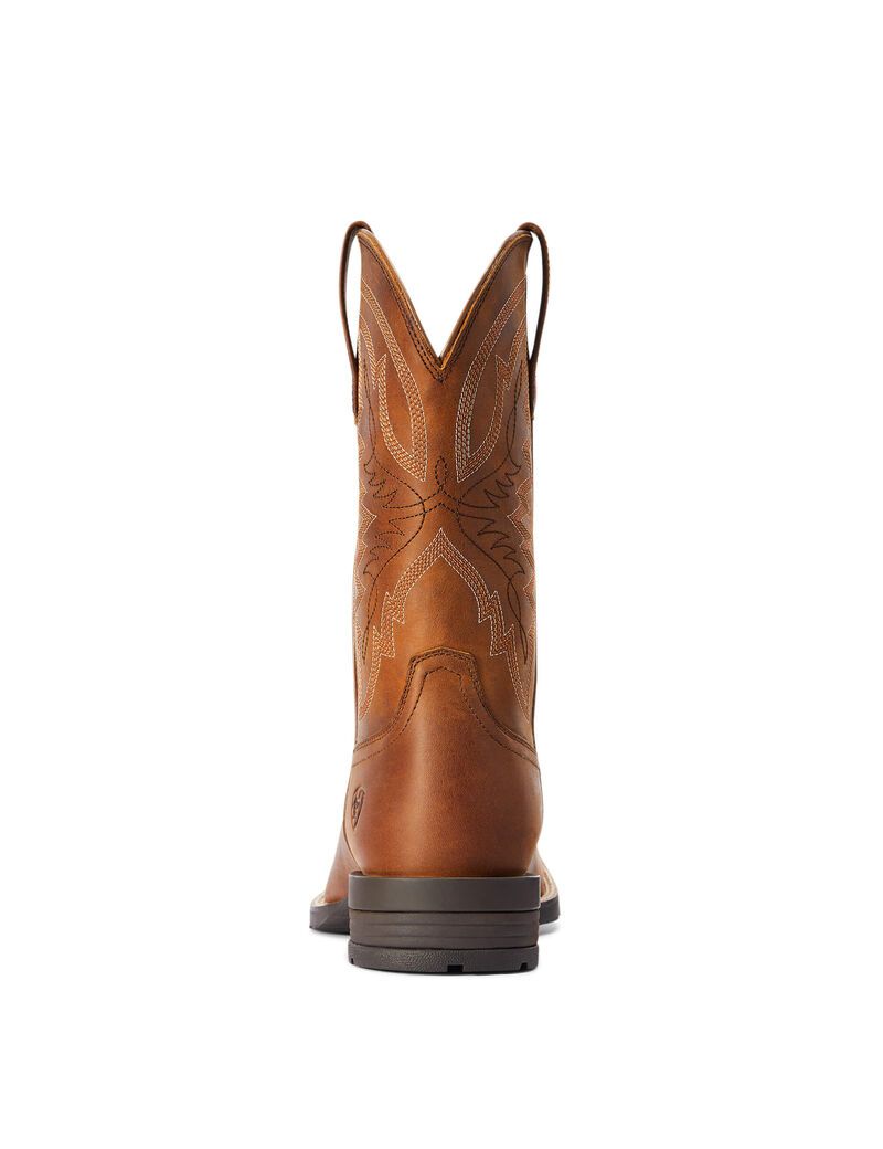 Botas Occidentales Ariat Híbrido Ranchwork Hombre Marrones | AGLF39728