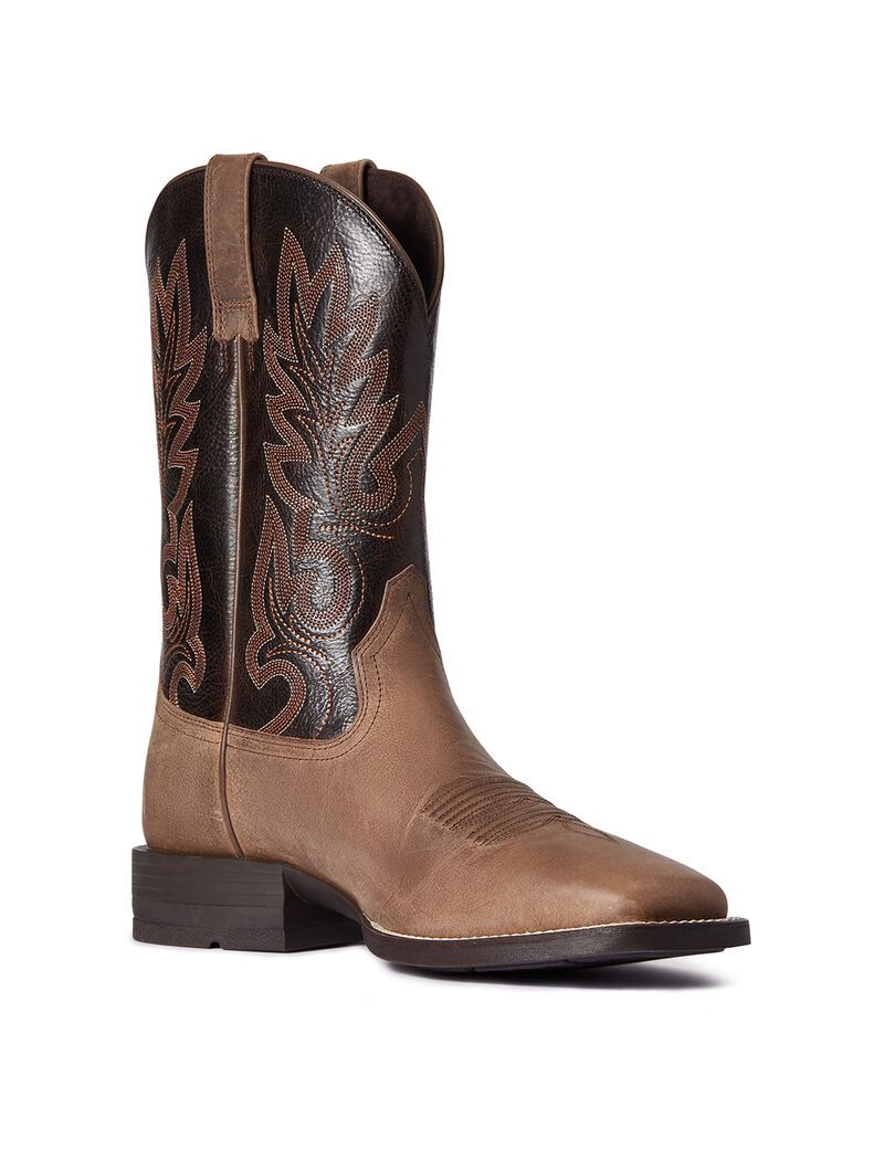 Botas Occidentales Ariat Layton Hombre Marrones | XJDQ12534