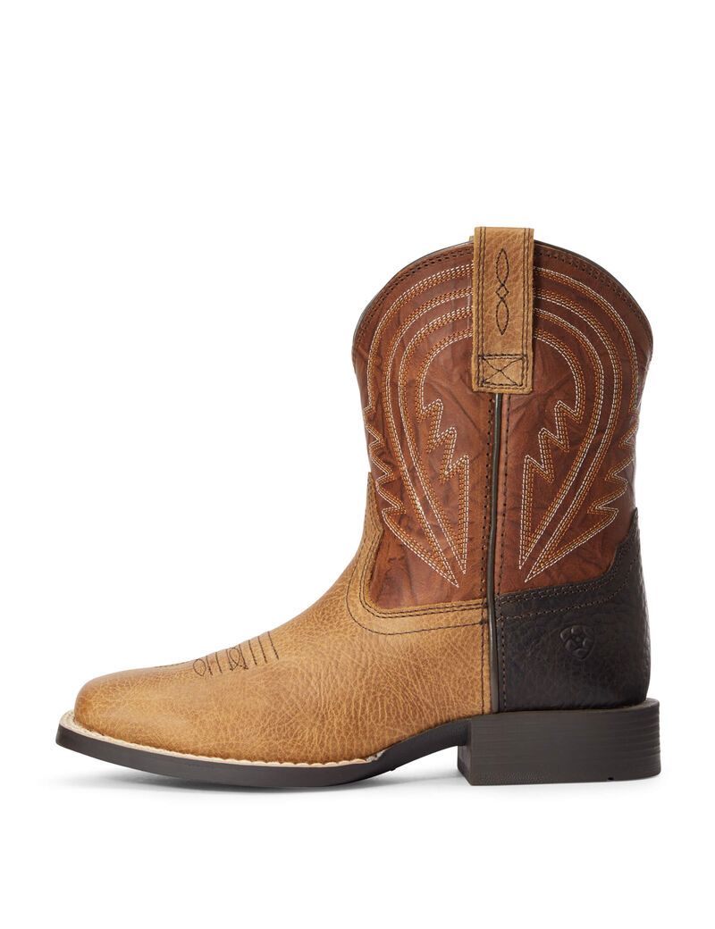 Botas Occidentales Ariat Lil' Hoss Niños Multicolor | KMBF48321