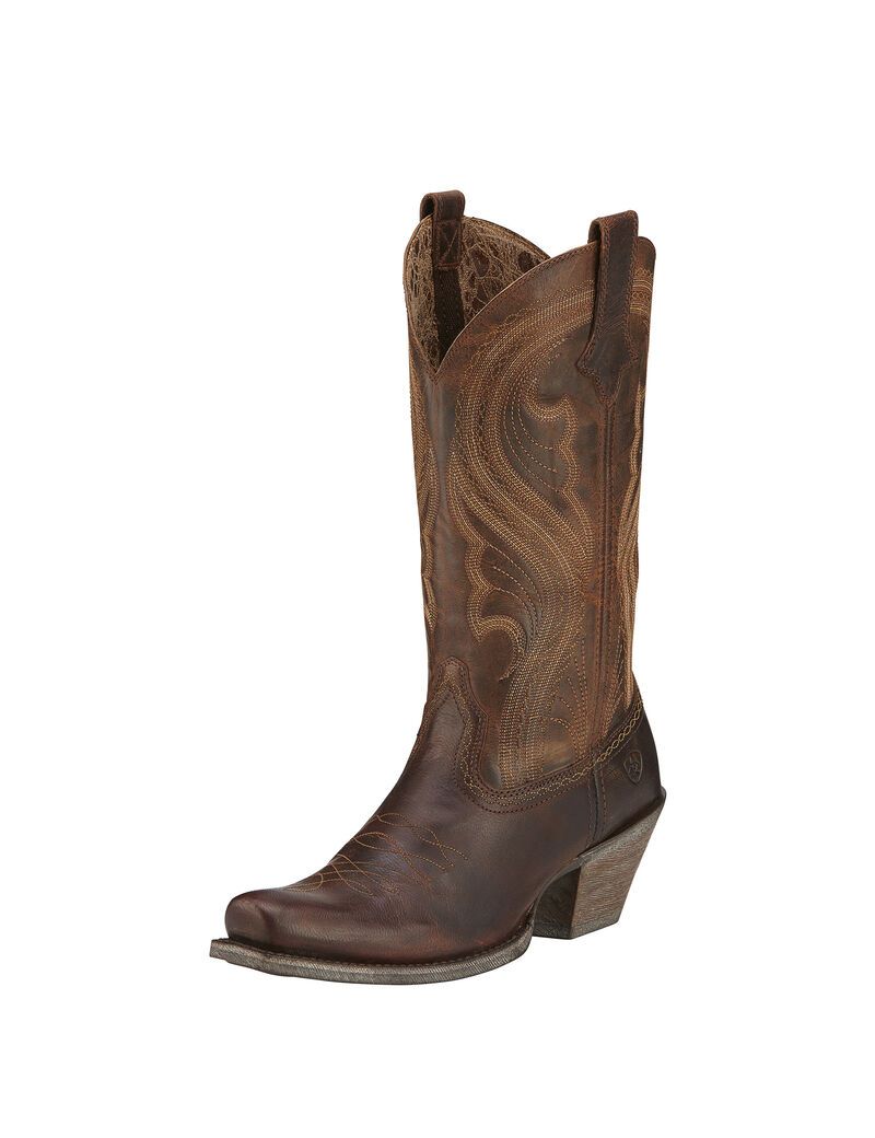 Botas Occidentales Ariat Lively Mujer Marrones | NCDS63192