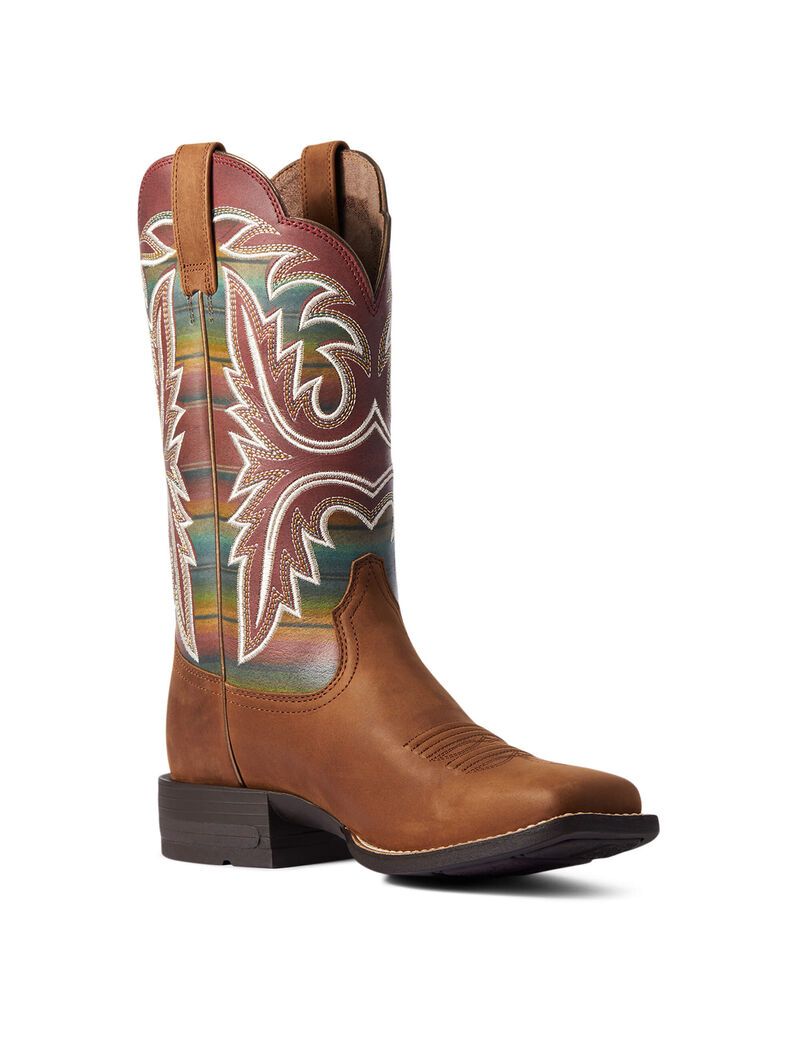 Botas Occidentales Ariat Lonestar Mujer Marrones | VONL72156