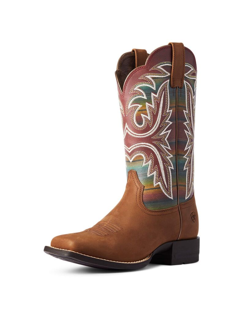 Botas Occidentales Ariat Lonestar Mujer Marrones | VONL72156