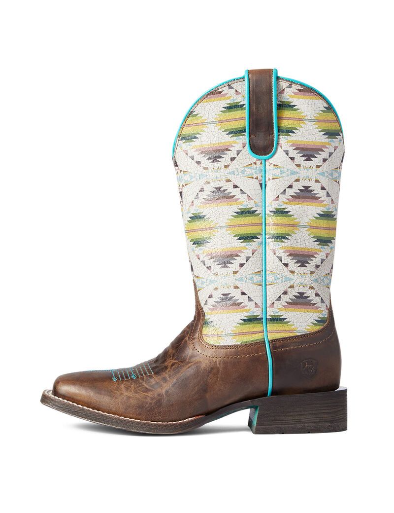 Botas Occidentales Ariat Pendleton Circuit Savanna Mujer Marrones | KTHF02361