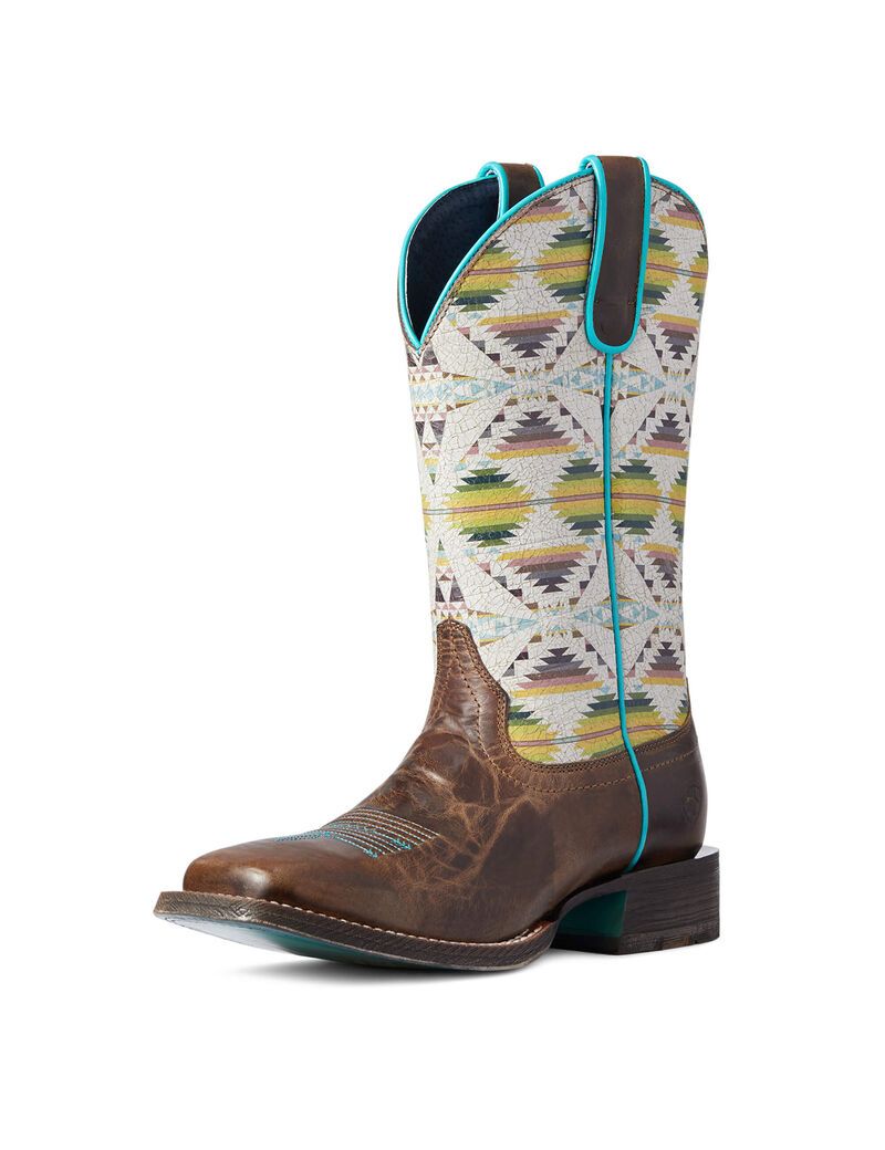 Botas Occidentales Ariat Pendleton Circuit Savanna Mujer Marrones | KTHF02361