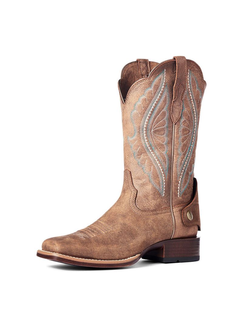 Botas Occidentales Ariat Primetime Ez Zip Mujer Marrones | MCIF35798