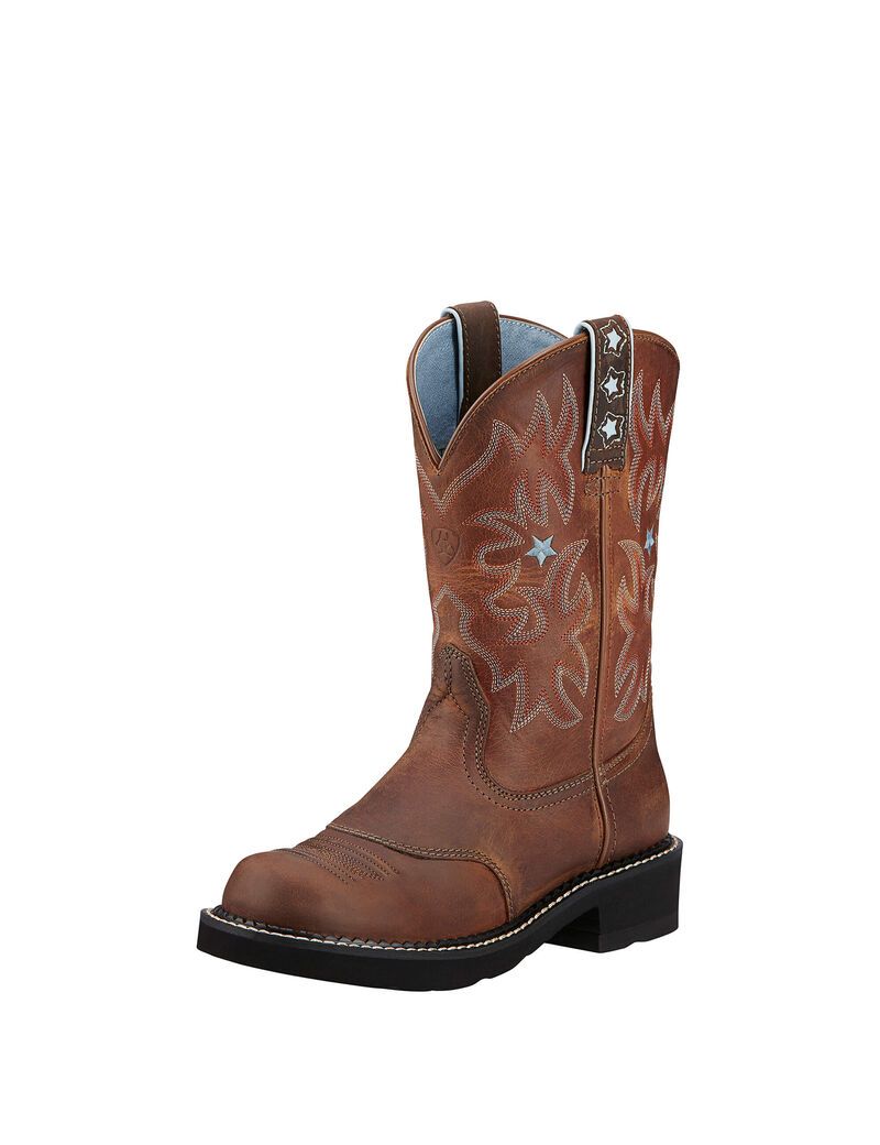 Botas Occidentales Ariat Probaby Mujer Marrones | IETX07298