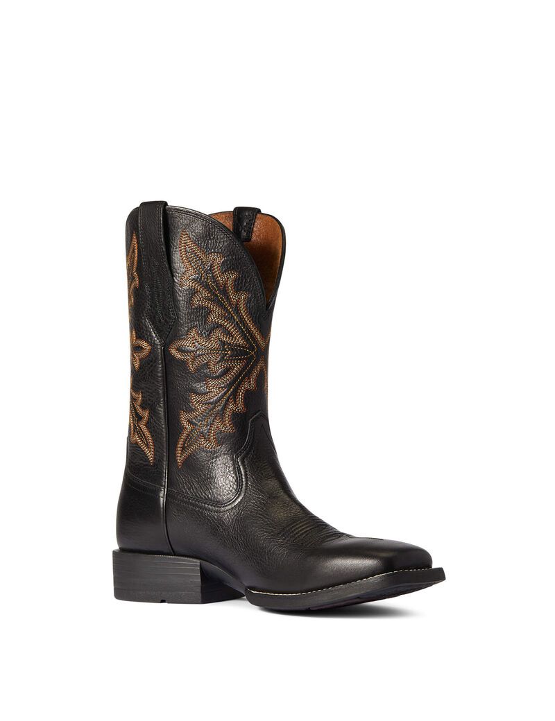 Botas Occidentales Ariat Qualifier Hombre Azules | WEXY49780