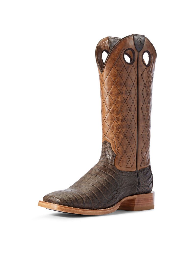 Botas Occidentales Ariat Relentless Winner\'s Circle Hombre Chocolate | ABKY18037