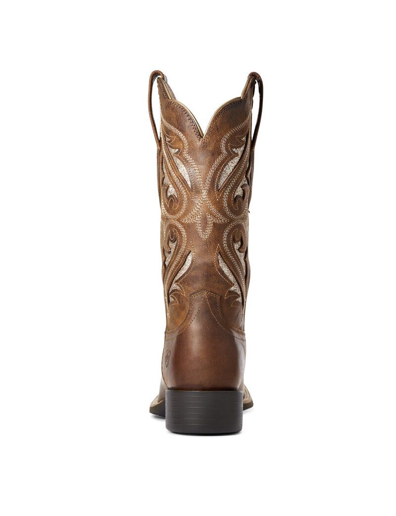 Botas Occidentales Ariat Round Up Bliss Mujer Marrones | GMTY81376