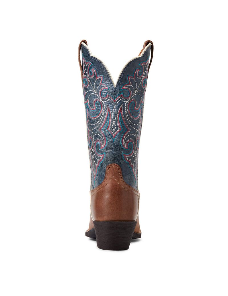 Botas Occidentales Ariat Round Up Square Puntera Mujer Marrones | RQVN89234