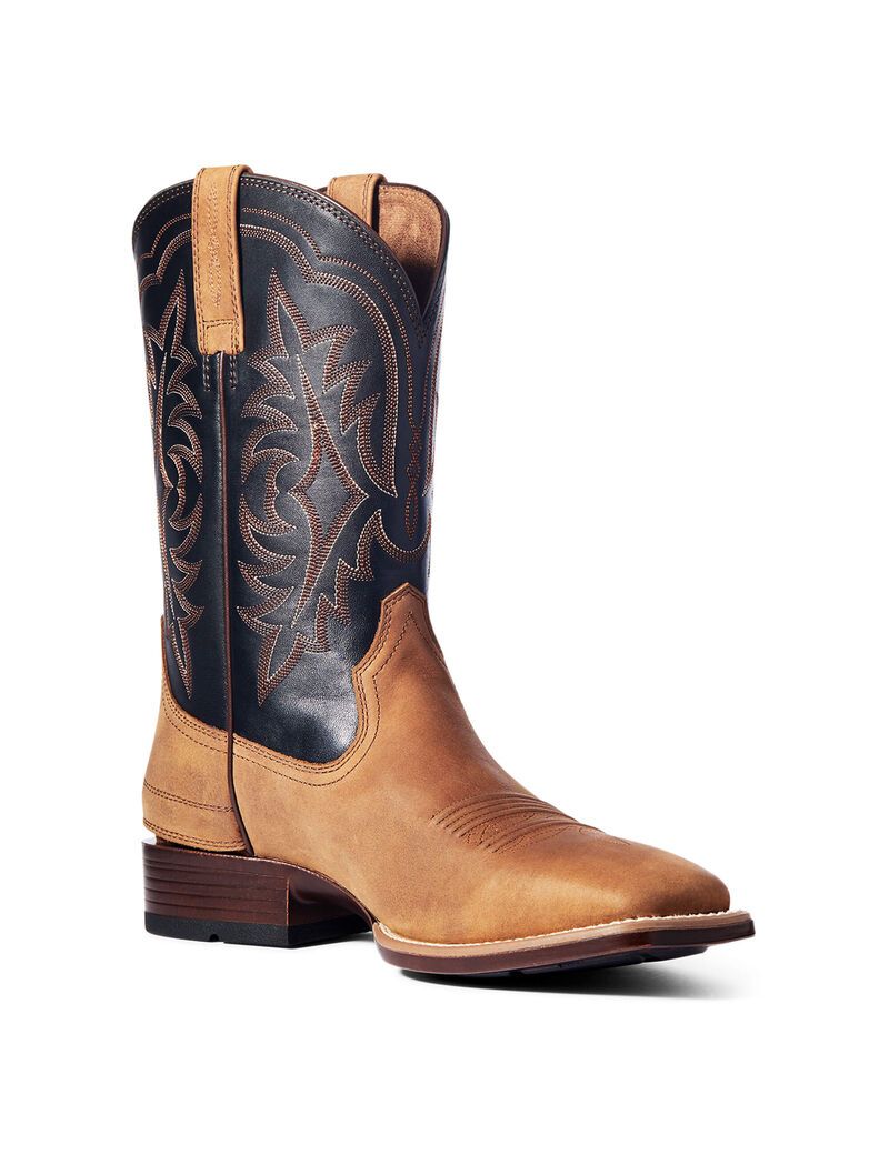 Botas Occidentales Ariat Ryden Ultra Ez Zip Hombre Marrones | EHDB48397