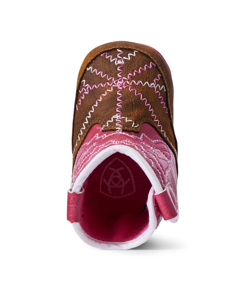 Botas Occidentales Ariat Stompers Alexandria Niños Rosas | YZTW15283