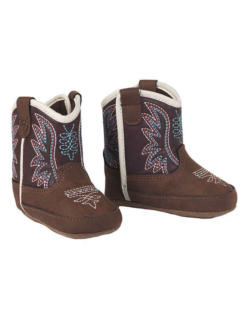 Botas Occidentales Ariat Stompers Briar Niños Marrones | IADB39150