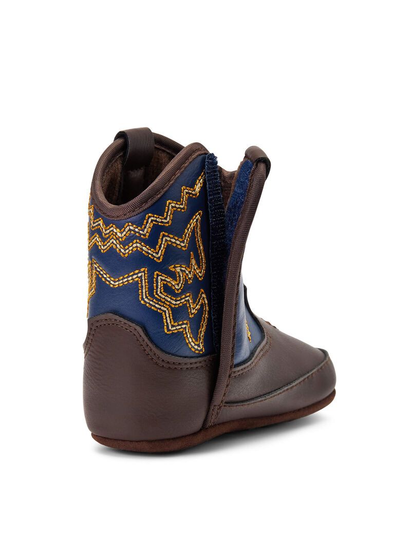 Botas Occidentales Ariat Stompers Deadwood Niños Marrones | DYHL72094