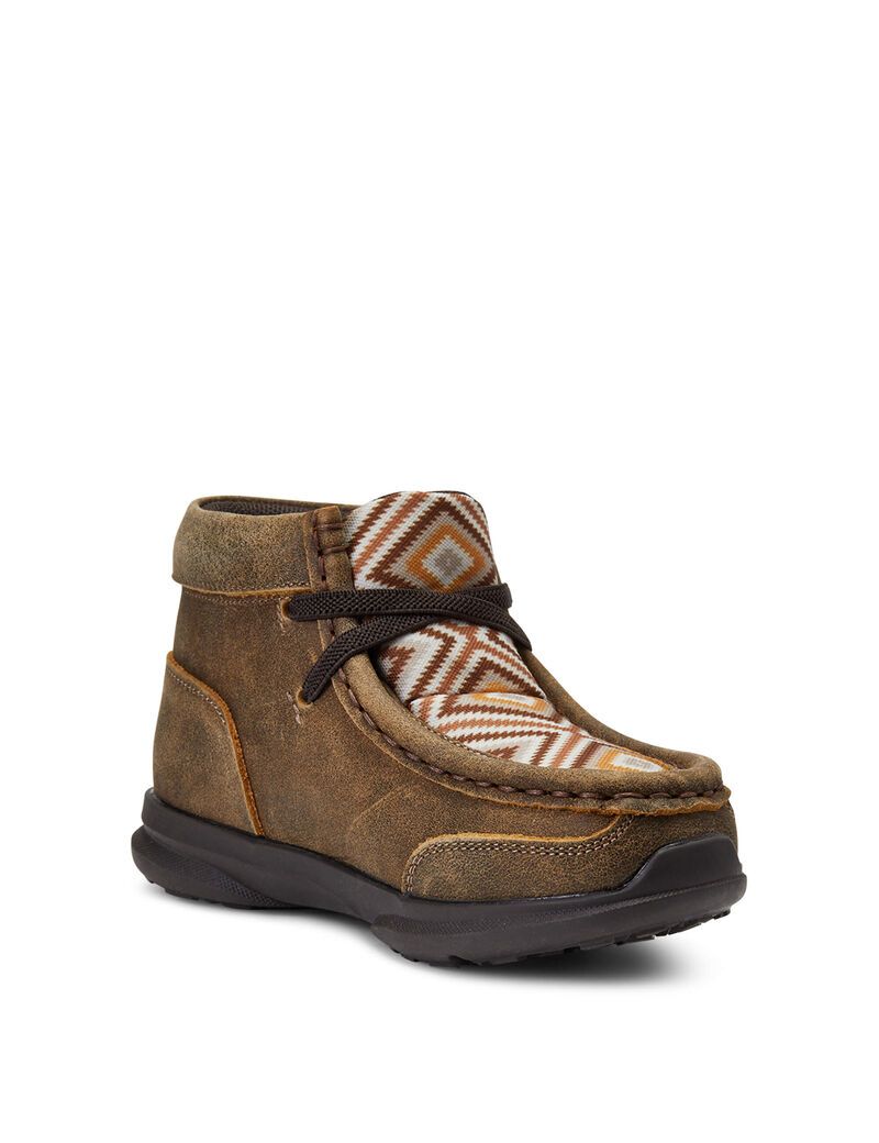 Botas Occidentales Ariat Stompers Jamie Spitfire Niños Marrones | TAOJ37561