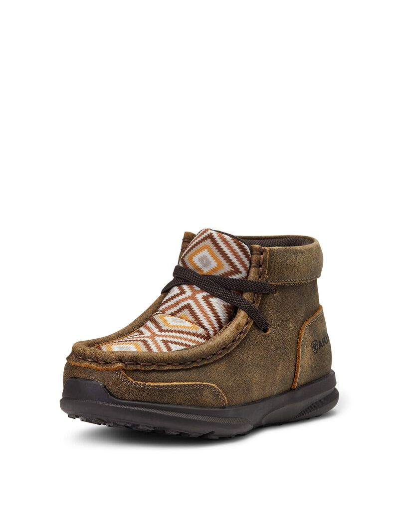 Botas Occidentales Ariat Stompers Jamie Spitfire Niños Marrones | TAOJ37561