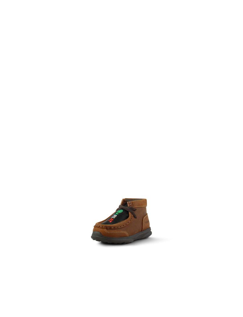 Botas Occidentales Ariat Stompers Mexico Spitfire Niños Marrones | CXOK93016