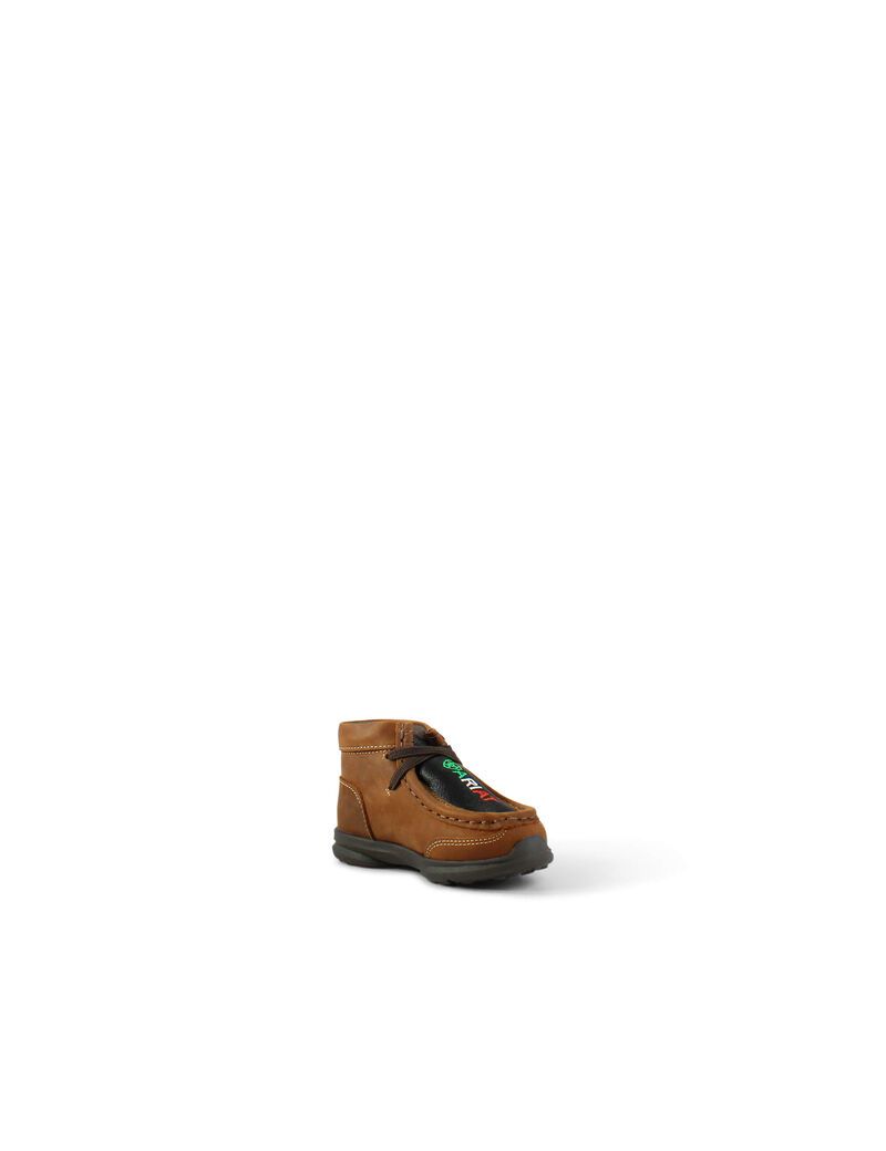 Botas Occidentales Ariat Stompers Mexico Spitfire Niños Marrones | CXOK93016