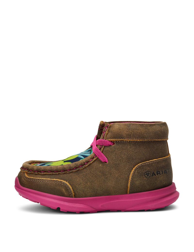 Botas Occidentales Ariat Stompers Roswell Spitfire Niños Marrones | NRUD40579